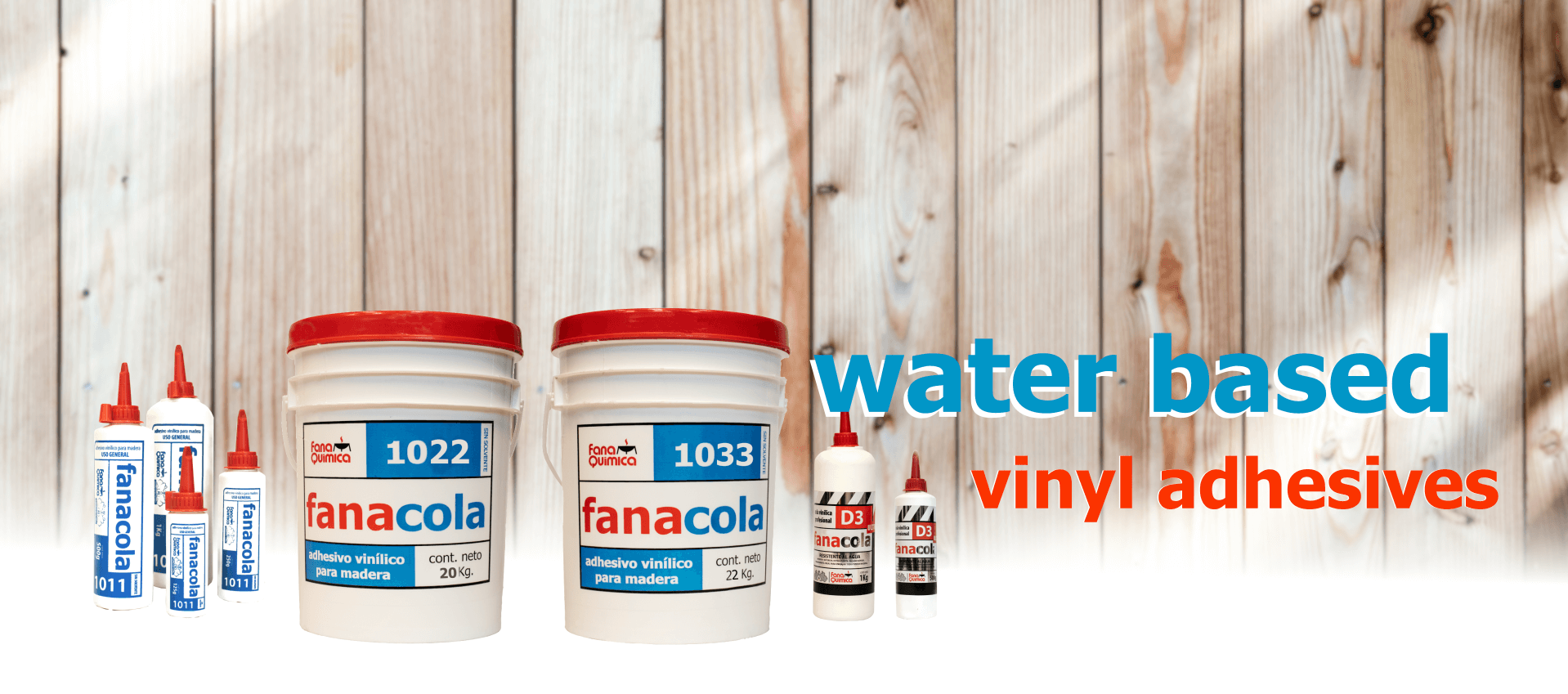Water Based Vinyl Adhesives - Fana Química